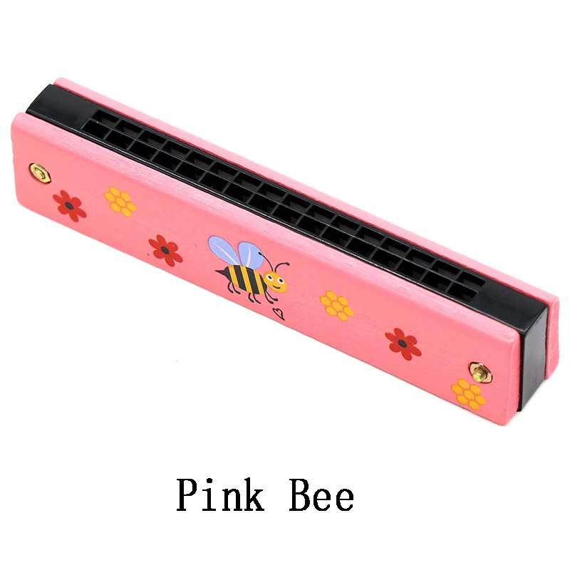 Kinderen Houten Mondharmonica Muziekinstrument Speelgoed Muziek Leermiddelen Puzzel Vroeg Onderwijs Kleuterschool Beginners TMZ - afbeelding 1