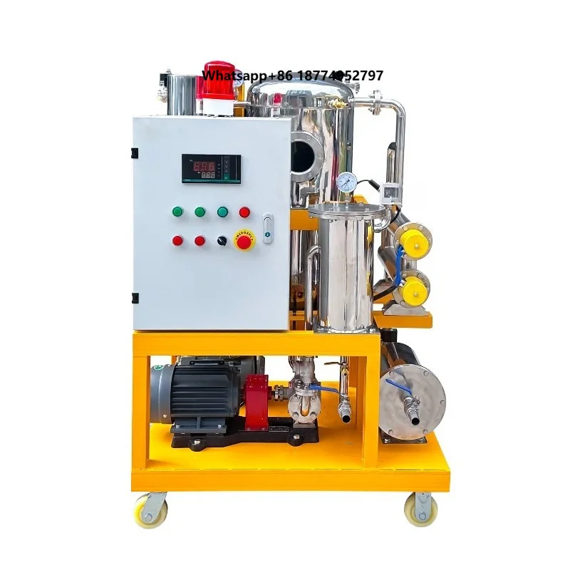 Cooking Oil Purifier Machine Stainless Steel Edible Oil Filter for Restaurant Commercial Kitchen