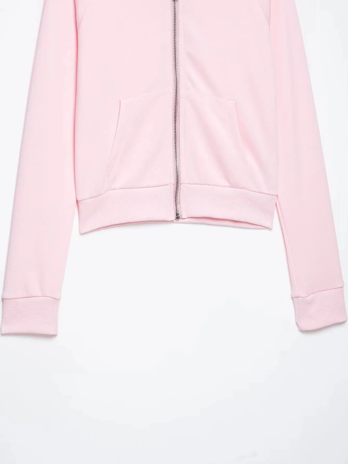 KONDALA Damen Trendiges High-Street Slim-Hosen-Set mit Revers, Reißverschlusstaschen, Jacke und Schlaghose, Neue Mode 2026 Frühherbst Mujer Set – Detail 11
