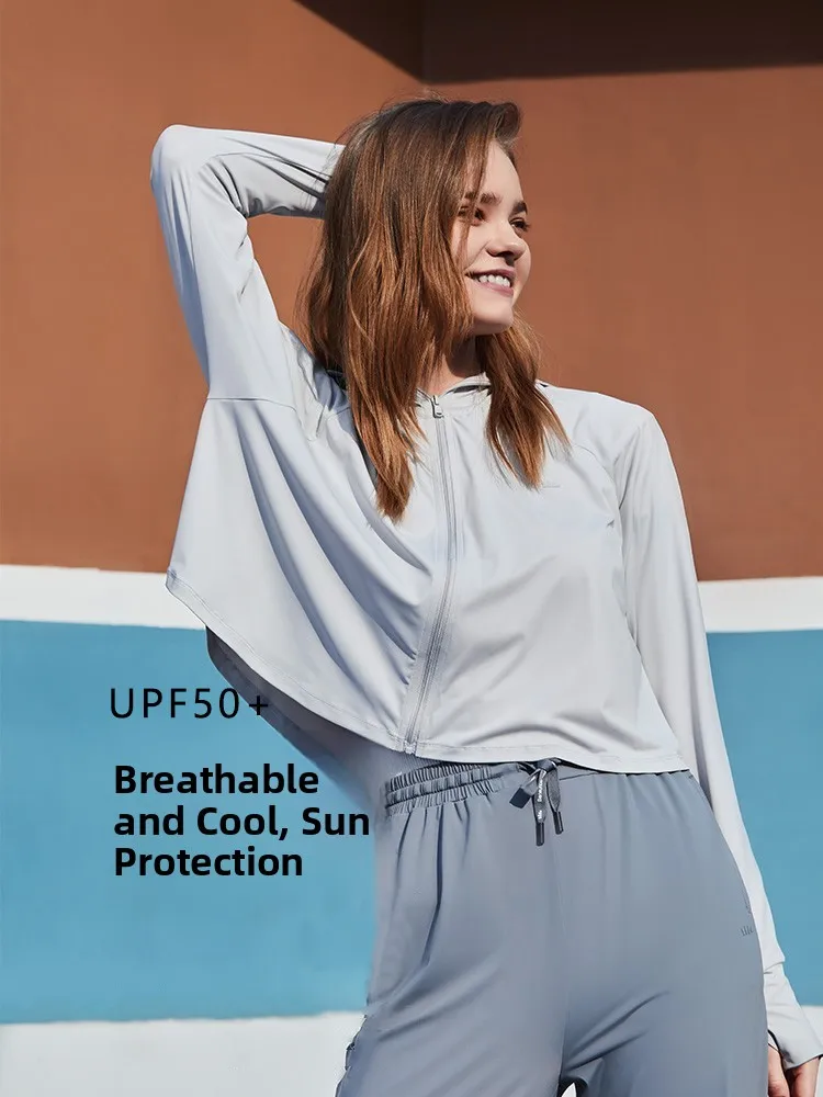 

Banana Le Women's Ultra-Thin Breathable Ice Silk Sunscreen Clothing awl Lightweight Windproof Ci Outdoor Faion