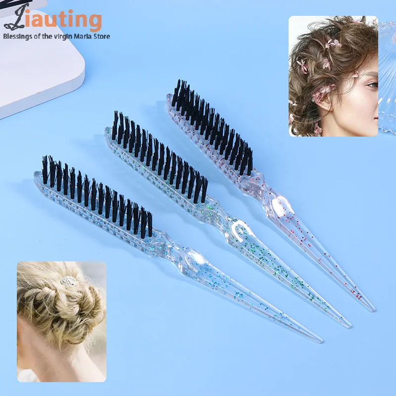 Pointed-Tail Volumizing Hair Brush For Salon Teasing Comb Grooming Combs Hairstyles Beauty Styling Tool