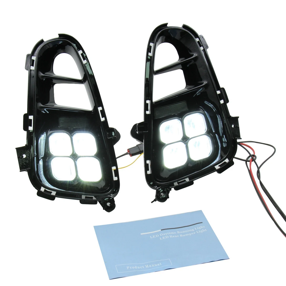 2Pcs for 2018-2020 Kia PICANTO with Two-Way Function Daytime Running Lights