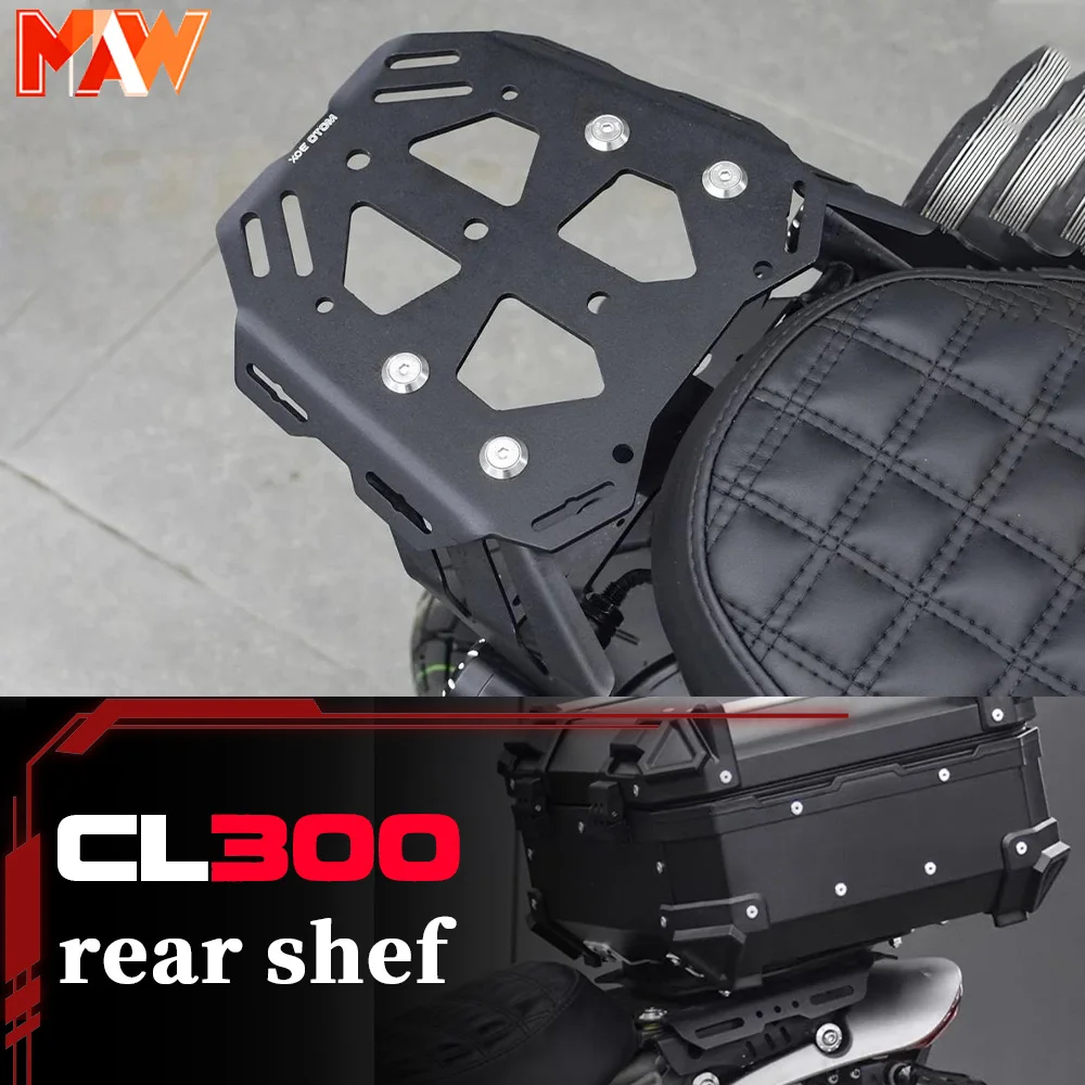CL300 Aluminum Alloy Rear Rack Tail Box Fuel Tank Bracket Retro Canvas Bag 300cl 300 cl