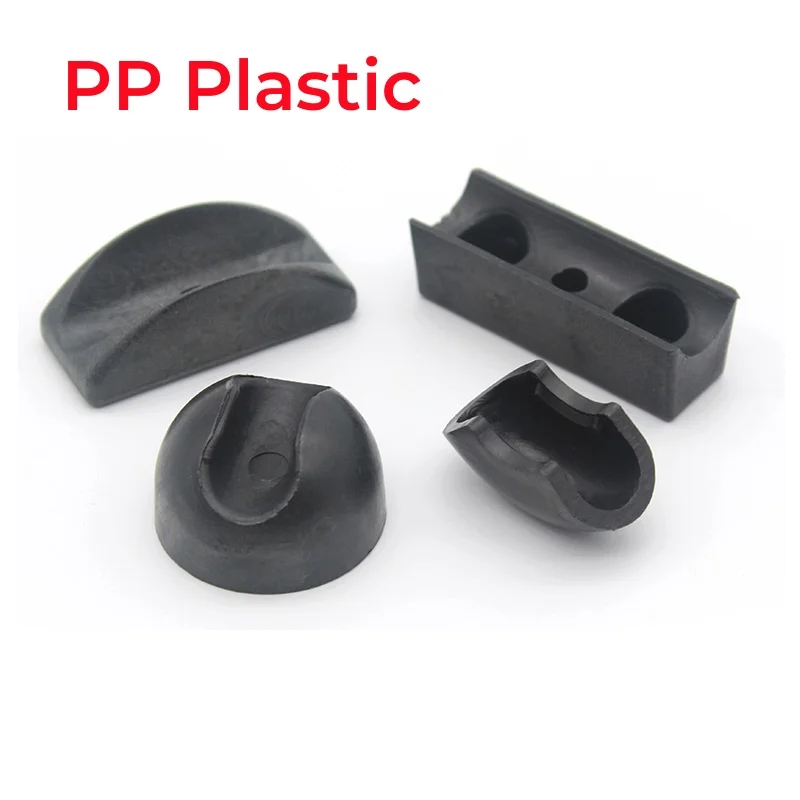 Black White Plastic Chair Legs Caps Furniture Feet Floor Protectors Anti-Slip Pads Silent Thicken Table Chair Leg Socks Covers
