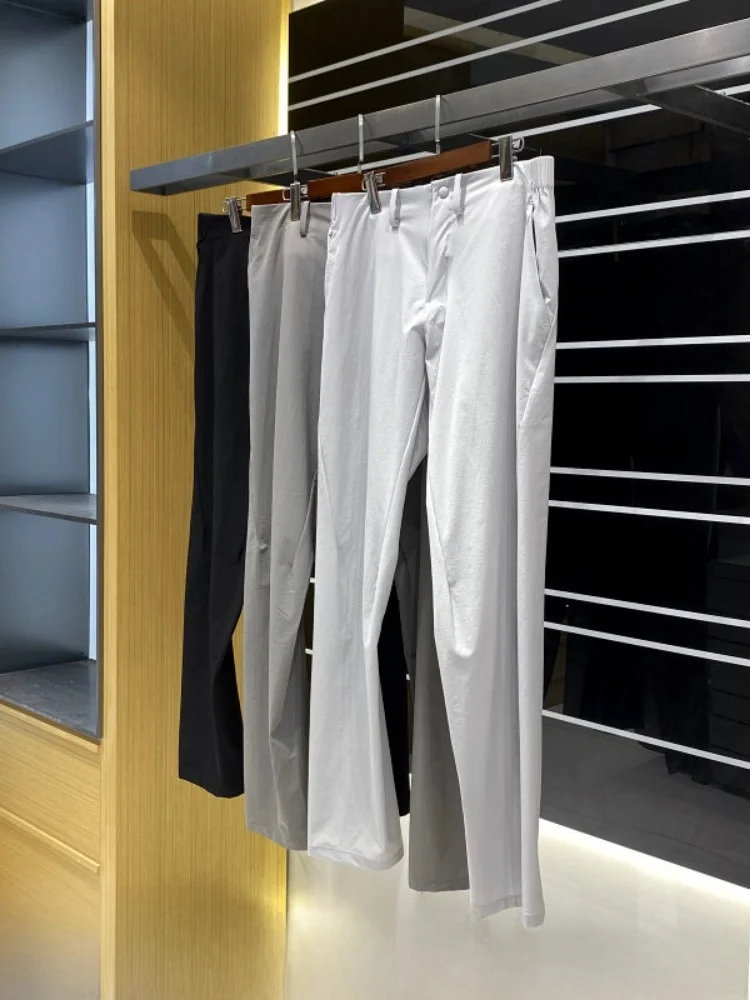 Functional Lightweight Design 3D Tailoring Summer Men's Outdoor Comfortable Casual Pants Fashionable Straight Leg Trousers