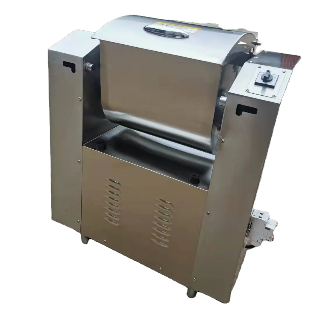 

400kg/h Kitchen Mixer Dough Kneading Machine Dough Mixing Machine for Bakery HJ-DM50KG
