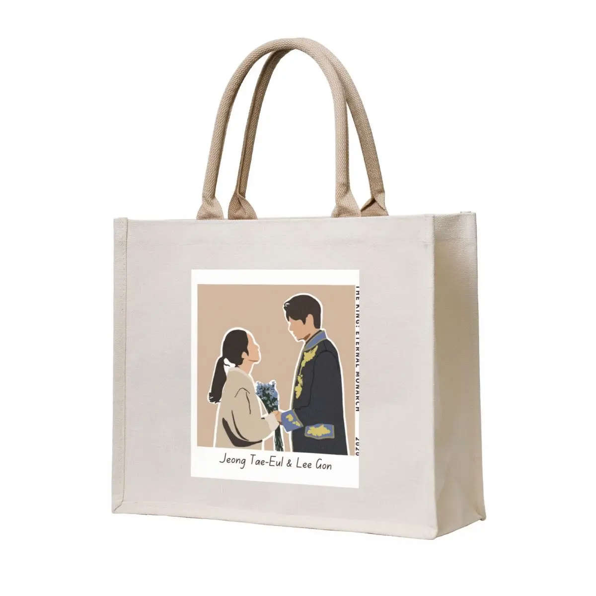 

Iconic Scene Jeong Tae-Eul and Lee Gon The King Eternal Monarch Tote Bag bags woman 2025 tote bag Women's beach bags