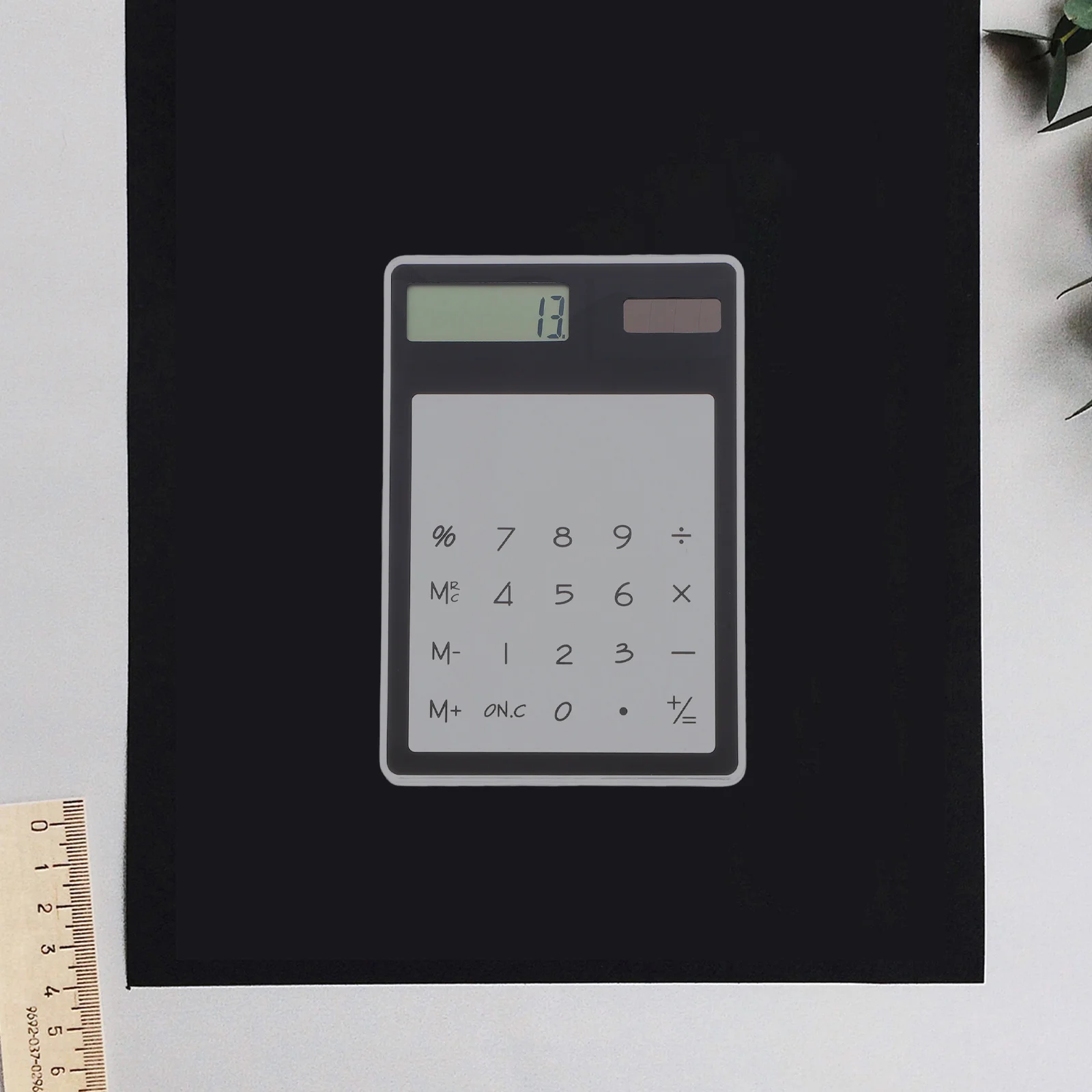 

Solar Powered Calculator Small 8 Digits Electronic Handheld for Students Outdoor Indoor Daily Calculation