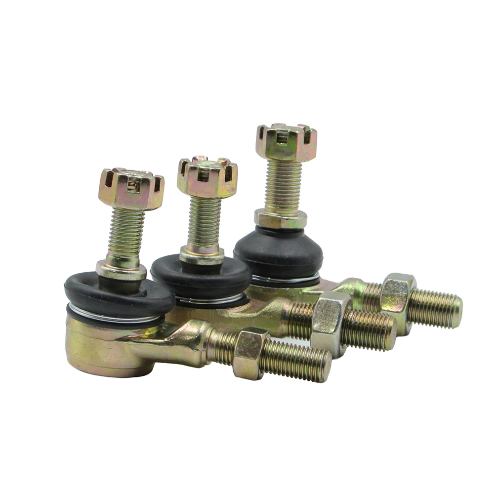 M10/M12 LH & RH Thread Steering Tie Rod End Ball Joint Kit For 50 70 90 110 125 150 200 250 300cc ATV Electric Quad Go Kart Bugg