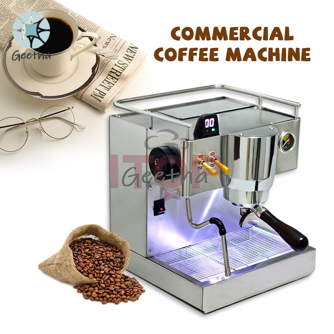 Professional Household Coffee Making Machine Commercial  Semi-auto Espresso Coffee Maker  for Cafe