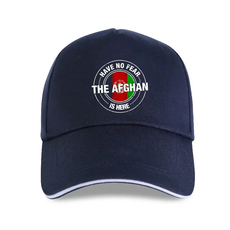 

New Have No Fear The Afghan Is Here Custom Baseball cap Popular Camiseta Plus Size Cotton Afghanistan Flag Men