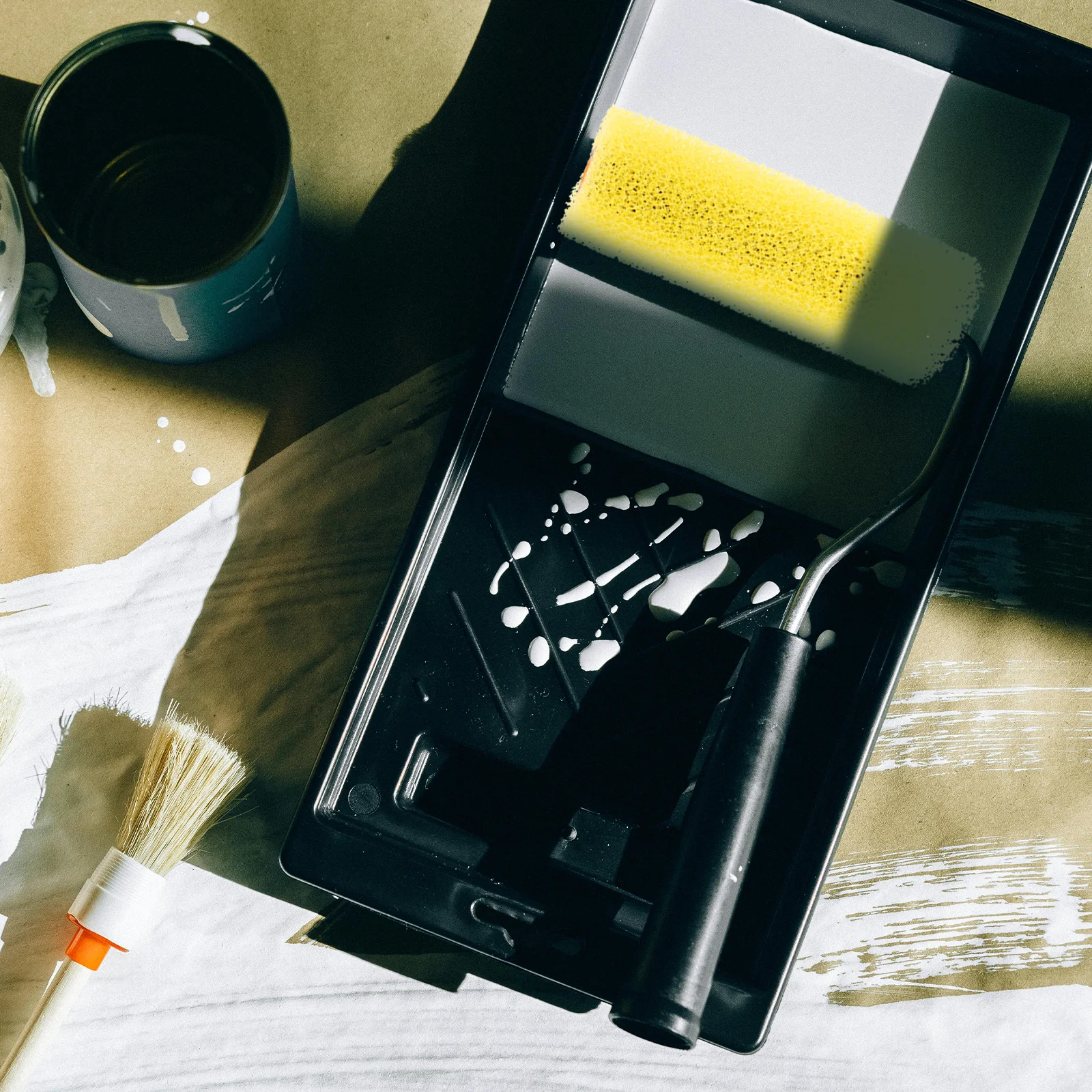 

10Pcs Paint Roller Covers Sponge Replacement Small Rollers for Wall Painting and Corner Painting Tool Paint Roller