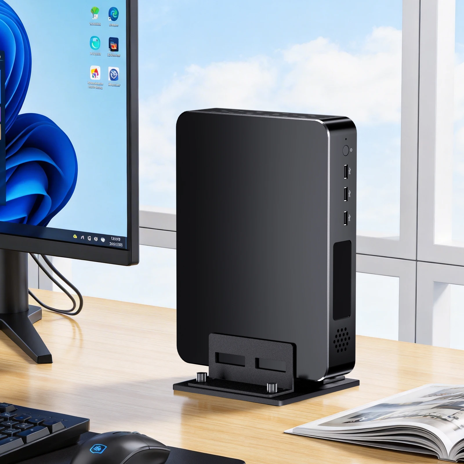 

Msecore MV10 Intel i9 i7 Micro Mini PC Gaming Desktop Computer Windows 11 Gamer DDR4 NVME SSD Minipc WiFi USB3.0*4 Bluetooth 5.0