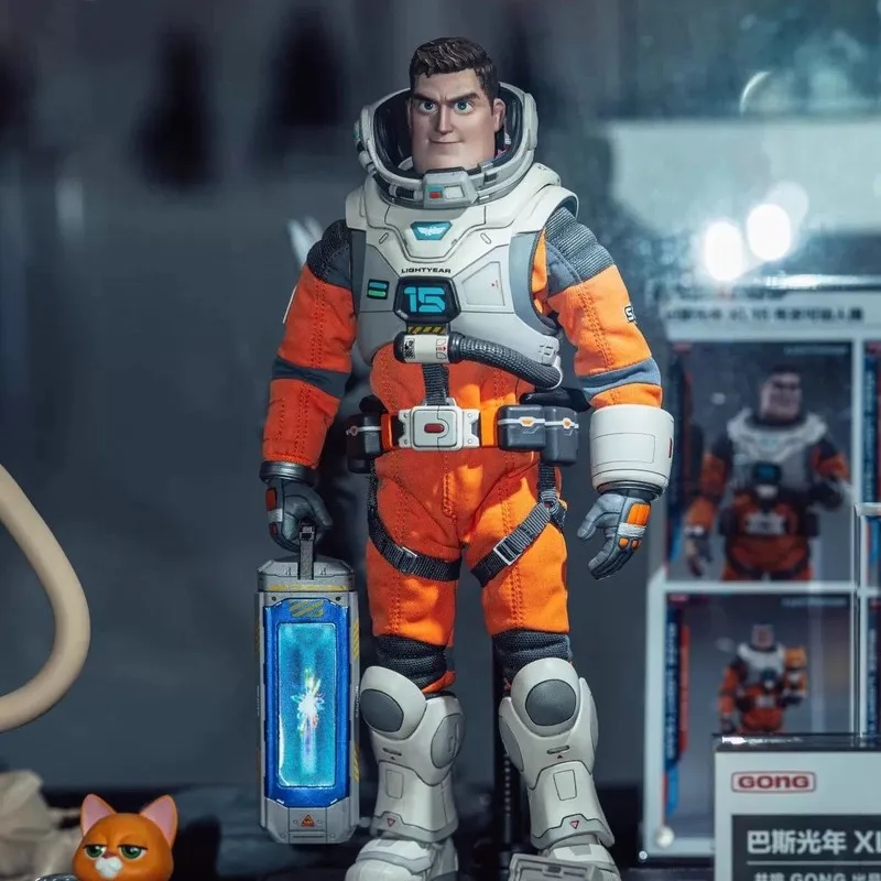 

In Stock Originate GONG Lightyear Bath Lightyear Cloth covered Mobile Doll XL15 Handmade Model Collection Ornament Birthday Gift