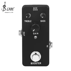 Electric Guitar Effect Pedal ABS PURE BOOSTER Guitar Effector Gain True Bypass Effect Unit Guitar Pedal Parts & Accessories