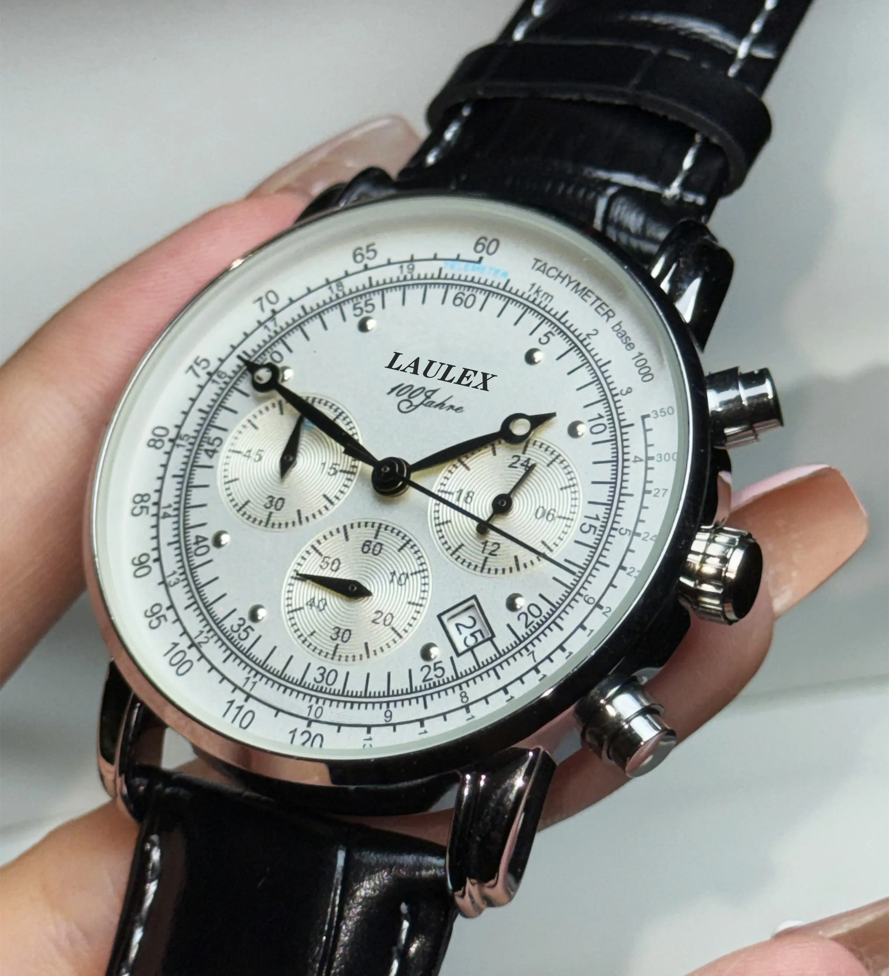 2025 nova versão comemorativa do dirigível Zeppelin masculino retro negócios lazer relógio masculino moda