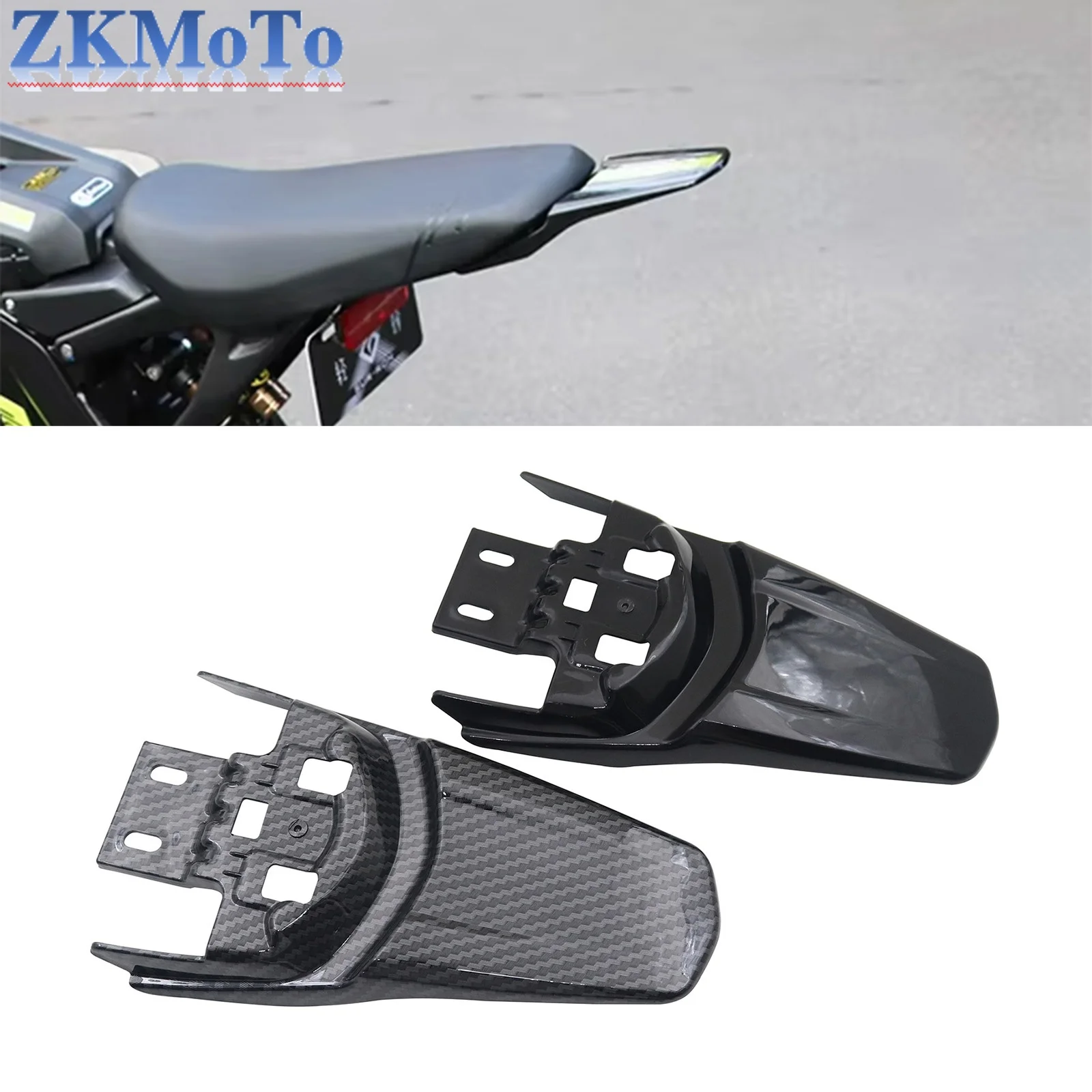 【セール中】Surron部品用電動自転車ダートバイクフレームオートバイフェンダーカーボンファイバーエンデューロピットバイクリアマッドガードアクセサリーライトビーX/S
