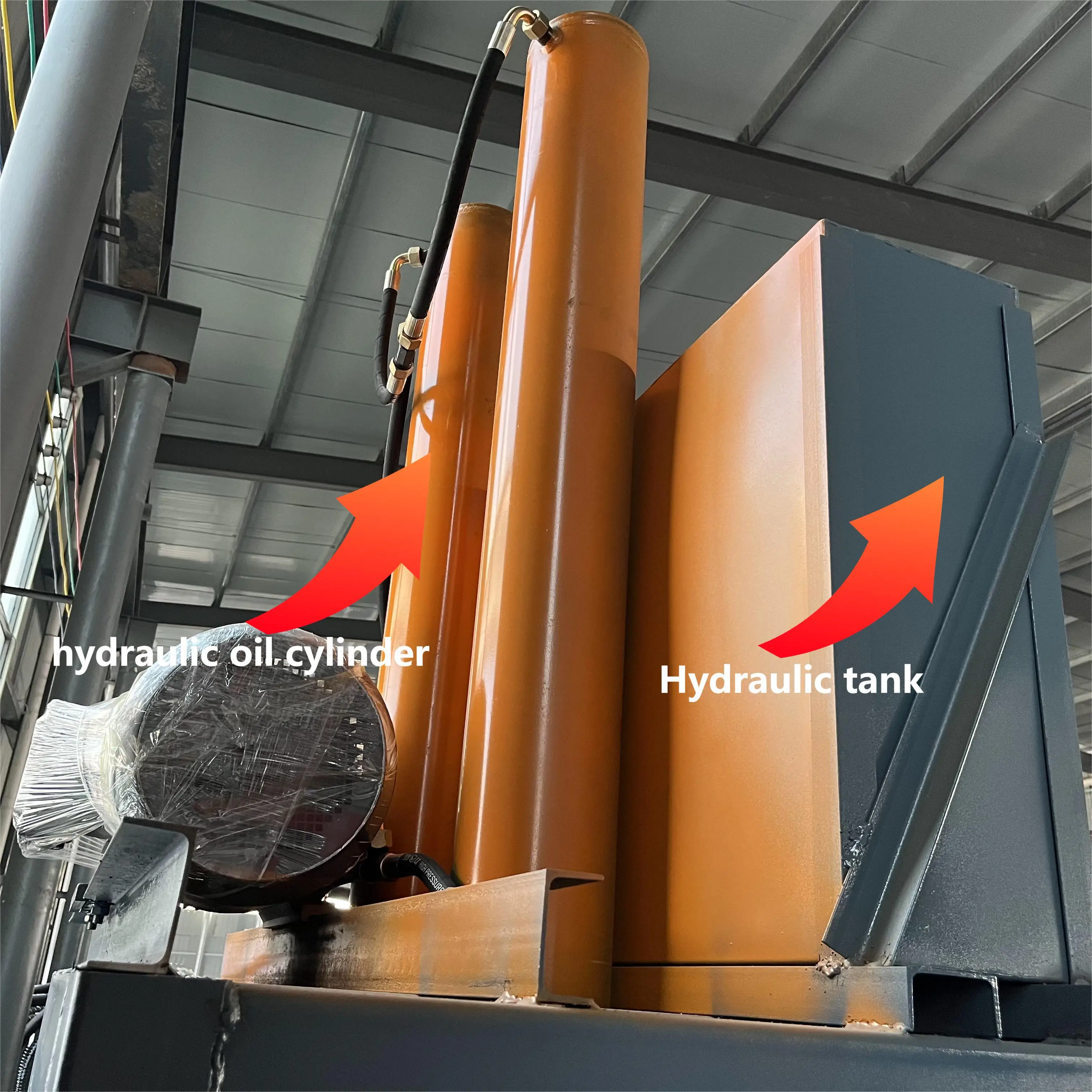 صندوق من الورق المقوى الهيدروليكي، مكبس ورق النفايات، ضاغط كرتوني، صندوق إعادة تدوير المكبس #6