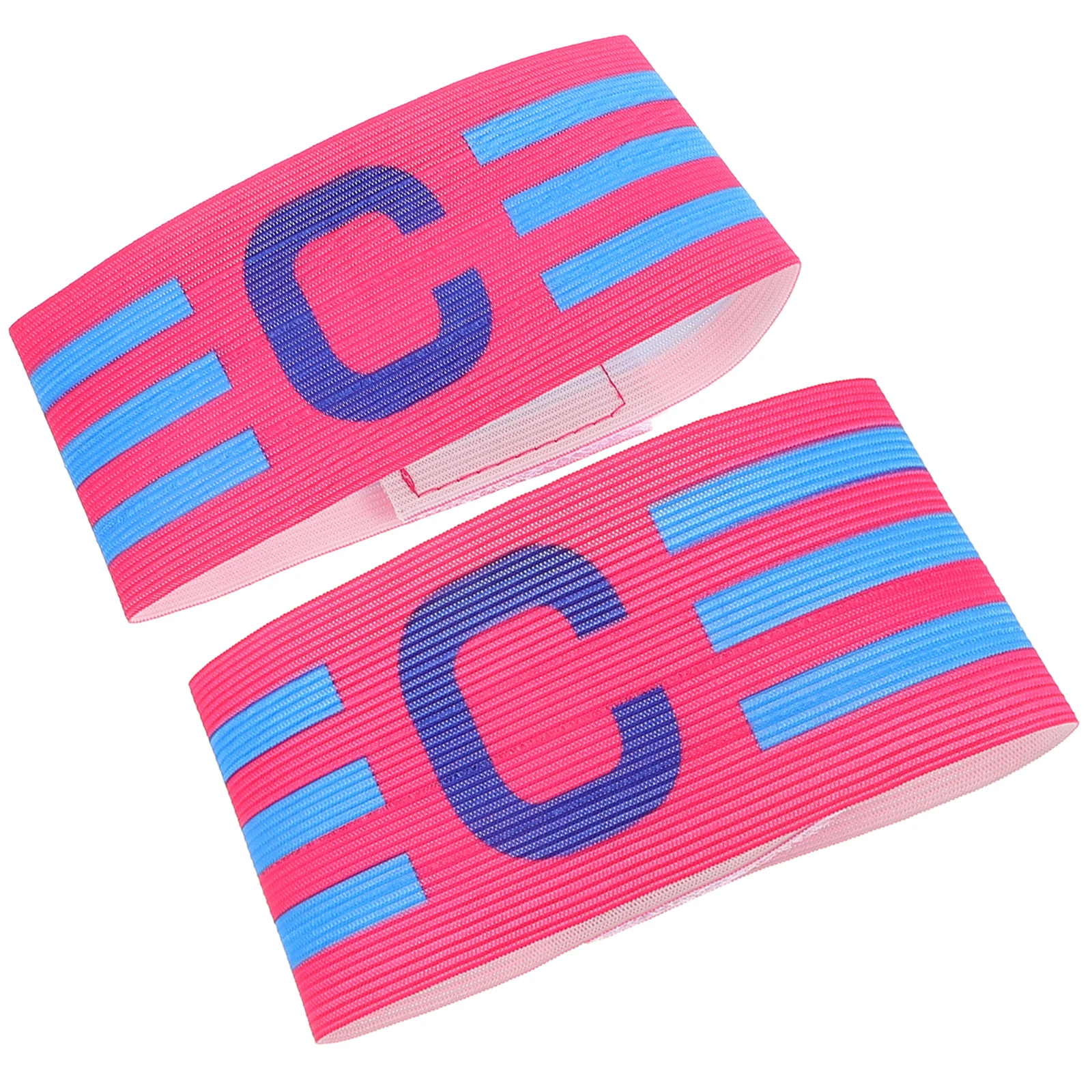 

2pcs Soccer Captain Armband Football Team Captain Band Reusable Adjustable Arm Band For Soccer Rugby Basketball Sports Durable