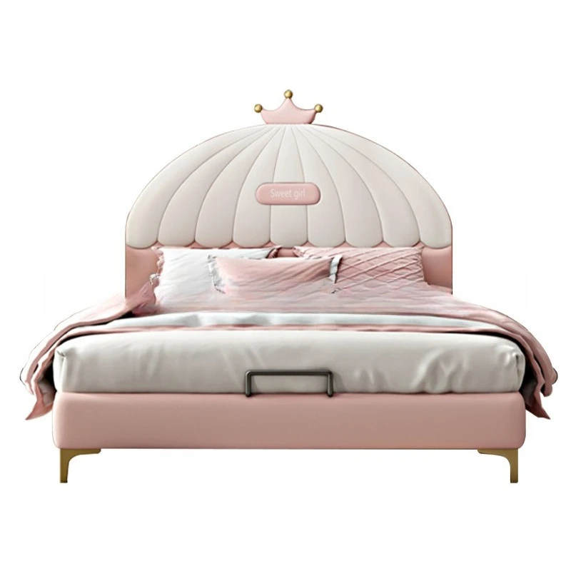 

Teen crib, boys and girls solid wood, soft bag single bed crib