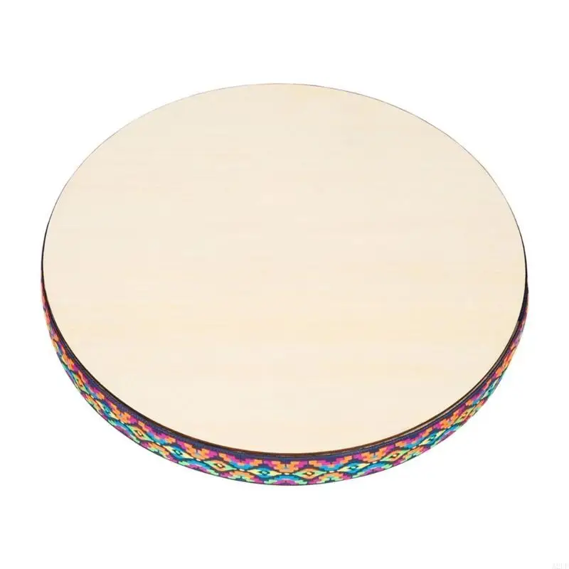

A2UF 10 Inch Drum Percussion Instrument Drum Childrens Hand Drum Tambourines