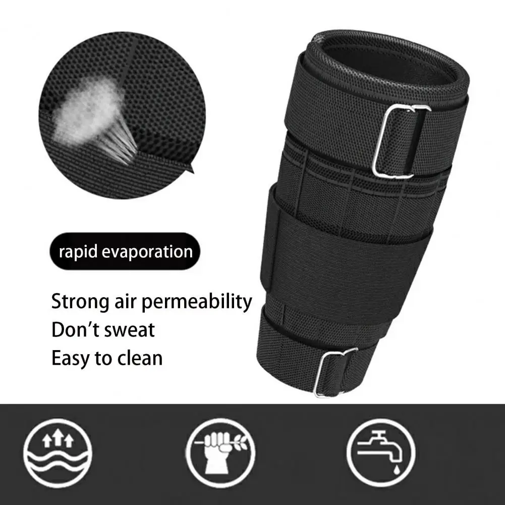 Sweat Absorption 1 Pair Wear-resistant Running Training Sandbag Pressure Band Sandbags Double Ring   Sports Use