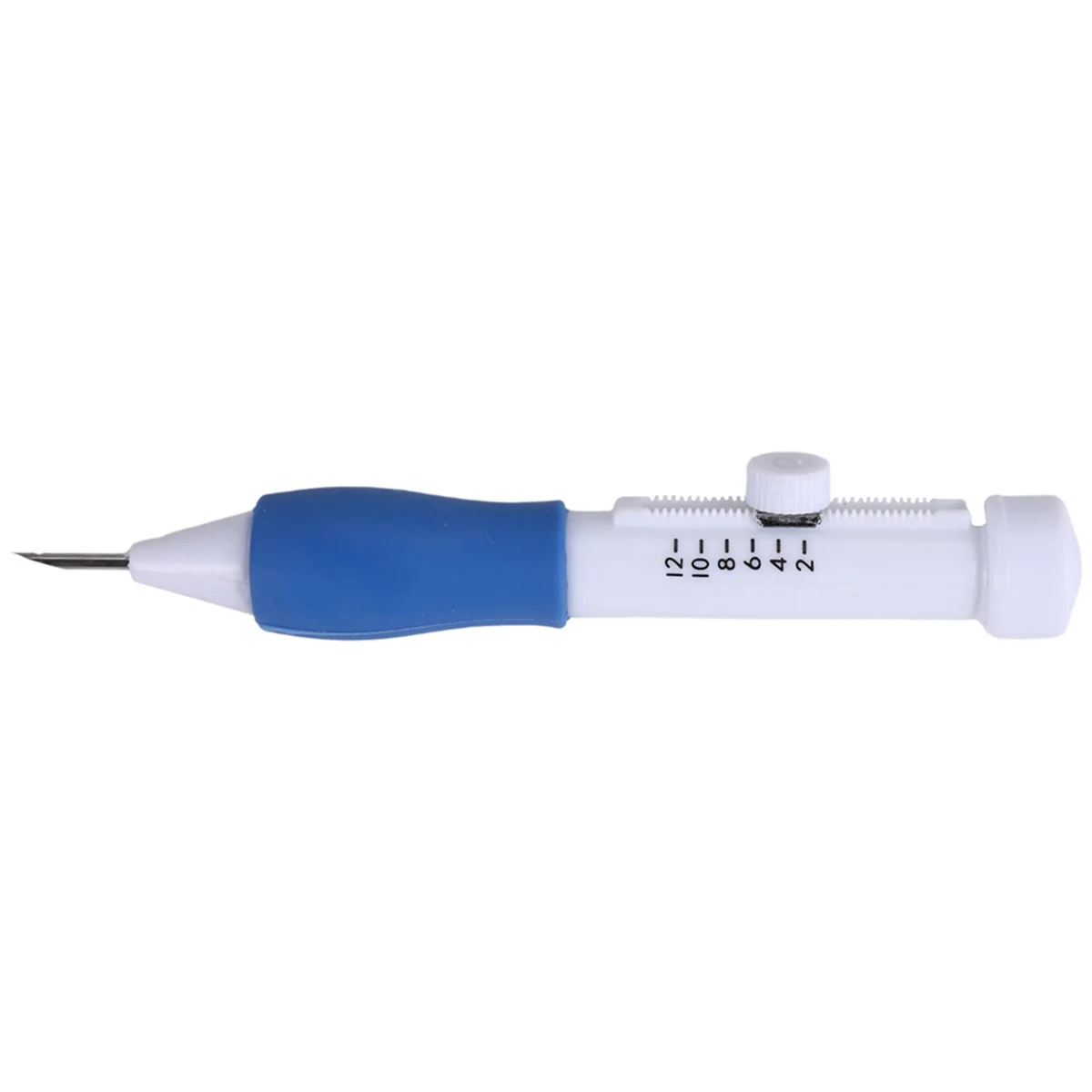NEW White+Blue Three Sized Embroidery needle Punch Needle Punching Punch Needle Tool Set