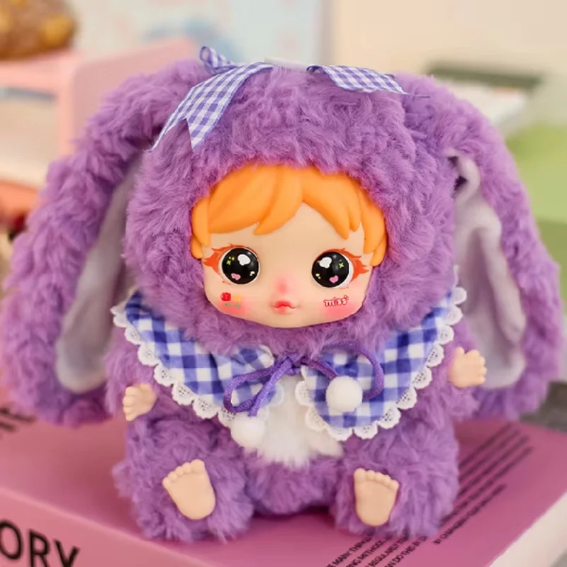 ตุ๊กตากระต่ายน้อยอีมี่ ซีรีส์ตุ๊กตาขนฟู กล่องสุ่ม ของเล่นการ์ตูนสุดฮิต ของตกแต่งโต๊ะทำงาน กล่องปริศนา ของขวัญเซอร์ไพรส์