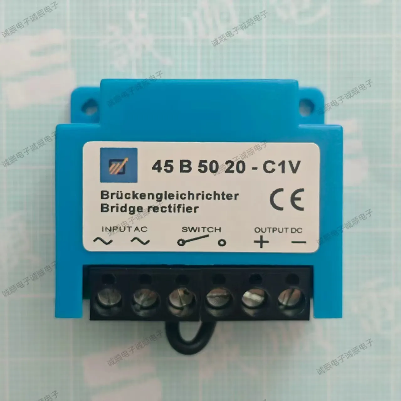 

45B5020-C1V Brake Rectifier - High Efficiency Motor Premium Quality for Industrial Applications Ideal for Motor Control