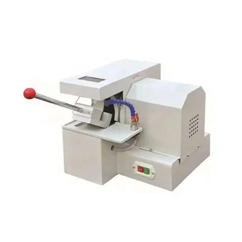 Metallographic Sample Cutting Machine Equipment Versatile Wet Abrasive Cut-off Saw Machine Metallographic Cutting Machine