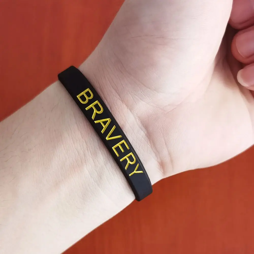 Hand Bands Fun Motivational Wristbands Printed Lettering Inspirational Quotes Wrist Bands Jerwerly Luxury Charm Sports Bracelets