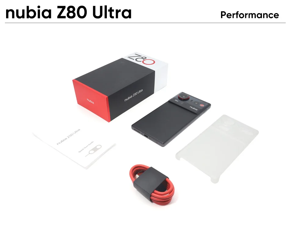 Official Nubia Z80 Ultra 5G Smartphone Global Version Snapdragon 8 Elite Gen 5 7200mAh 6.85'' 144Hz Oled Display 90W Fast Charg