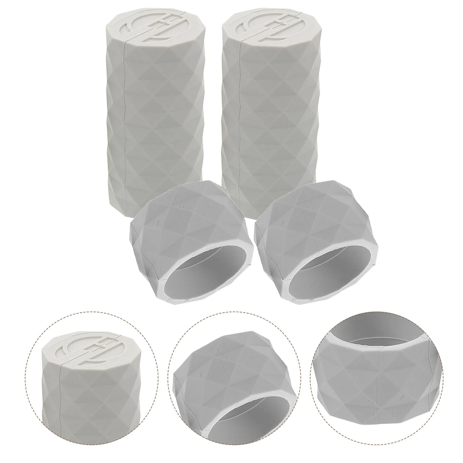 

4Pcs Silicone Bike Handlebar Grip Loops Non-Slip Soft Fixing Rings for Handlebar Tape Bicycle Handle Grip Covers