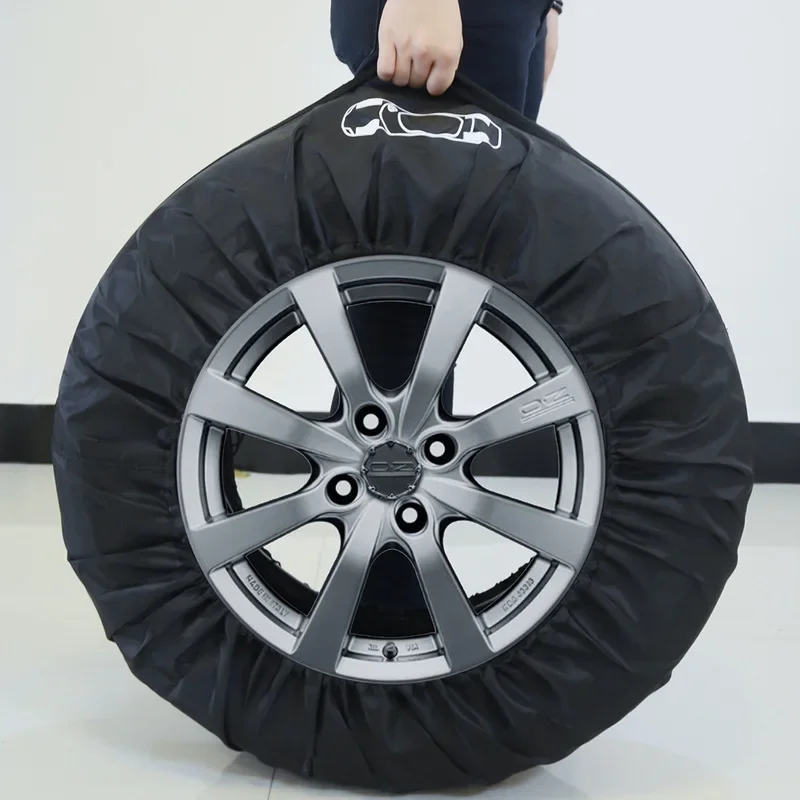 Tire Storage Bags Dustproof Waterproof S/L Universal Car Spare Cover Case Polyester Vehicle Wheel Protector Portable Wheel Bags