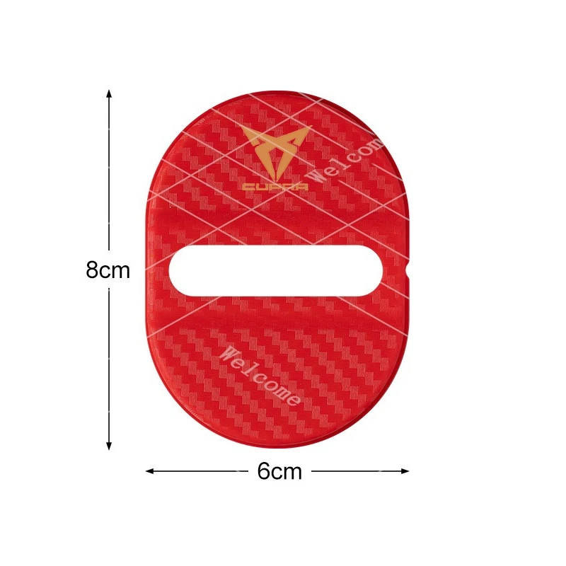 Silicone Car Door Lock Buckle Protection Cover Elastic For Seat Cupra Ateca Born Leon IBIZA Raval Formentor Terramar valve core