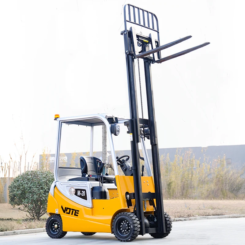 

Быстрая доставка. Электрический вилочный погрузчик 2 тонны для склада, внутреннего использования, многофункциональный, с боковым смещением вил, на батарейном ходу.