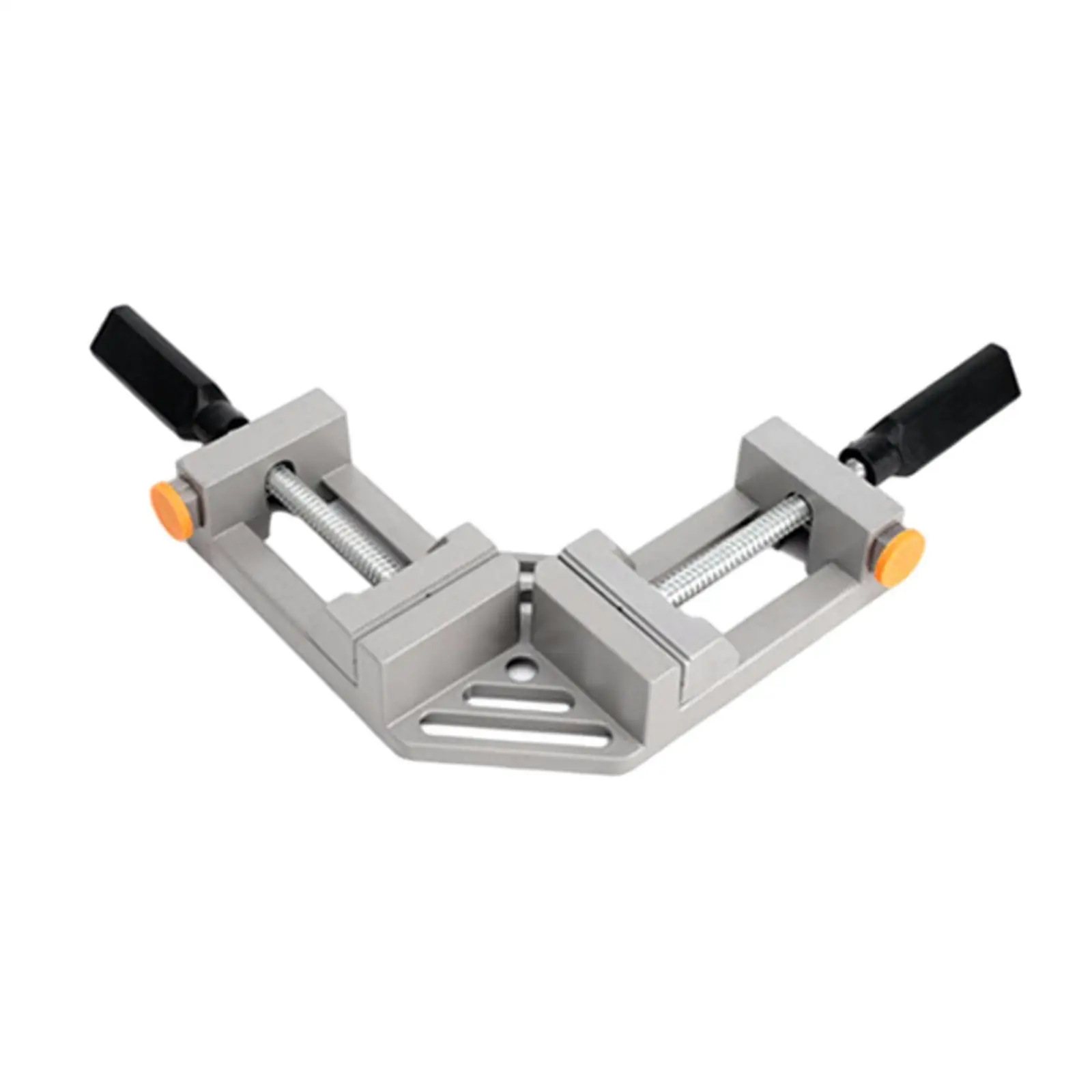 Double Handle Corner Clamp Right Angle Clamp 90 Degree Firm Clamping Sturdy with Adjustable Jaw for Photo Framing Woodworking