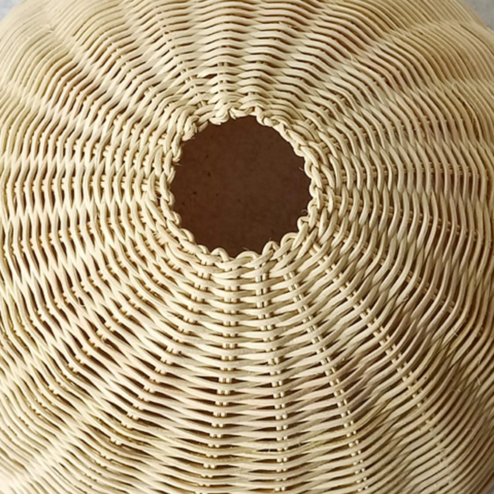 Retro Bamboo Lamp Shade Rattan Lamp Shade for Table Lamp Kitchen Farmhouse Tea House