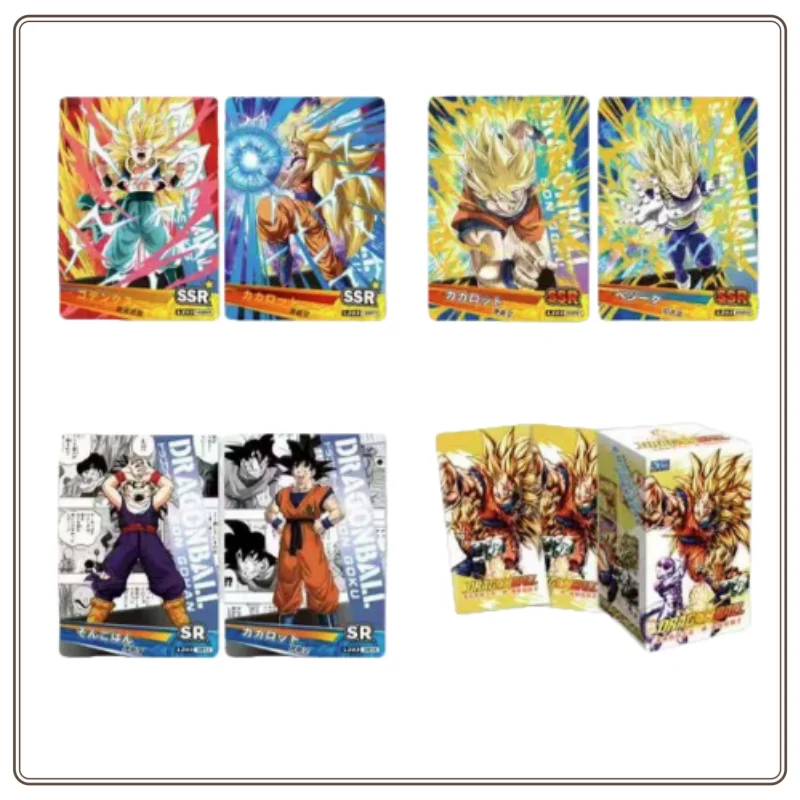 Neue Dragon Ball-Sammelkarte Vol.3- Extreme Transcender Saiyajin Seltene Sammelkarte Normales Neujahrsgeschenk auf Lager – Detail 2