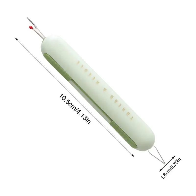 2 في 1 إبرة عراف التماس الممزق خياطة مزيل المنزلية متعددة الوظائف تصميم نهاية مزدوجة لخياطة اليد التماس التبعي