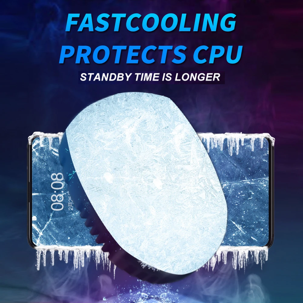 TISHRIC Portable G4 Mobile Phone Cooler Cooling Fan Radiator Phone Cooler Semiconductor refrigeration Heat Sink For Cellphones