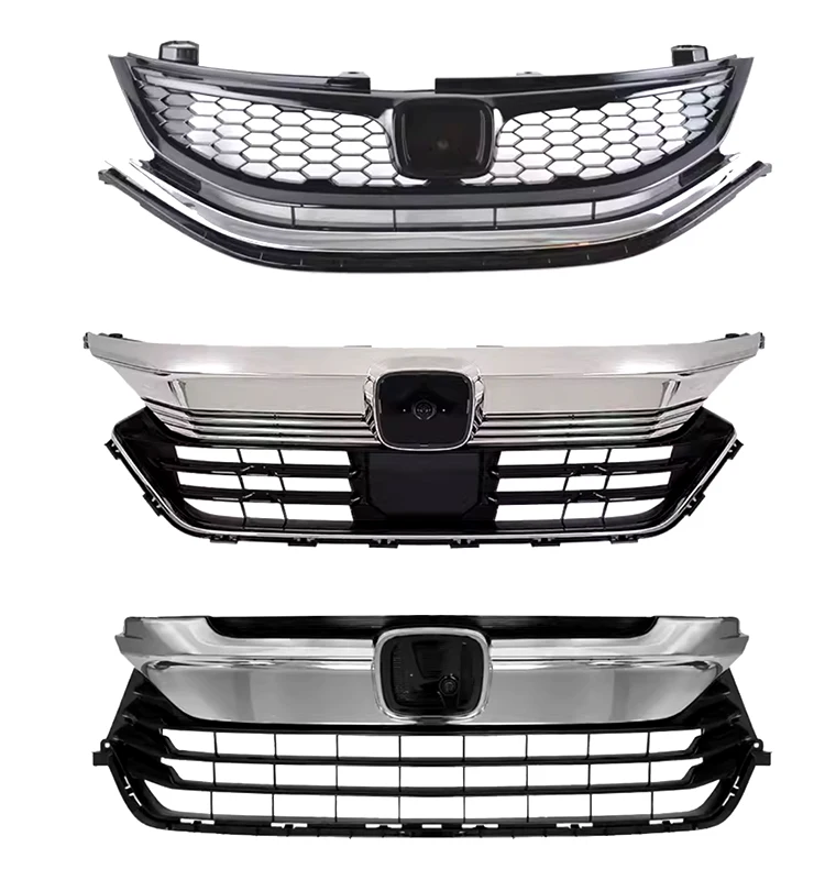 OEM ODM Auto Genuine Quality Replacement Exterior Accessories Auto Front Grille For Honda Civic 2019 Accord 2008 CR-V