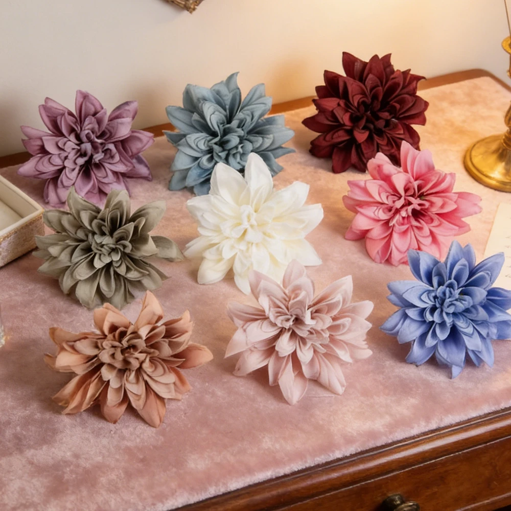 5/10pcs Artificial flower Silk Gerbera Home Room Outdoor Garden Decora Valentine's Wreath Diy Gift Candy box Wedding Accessories