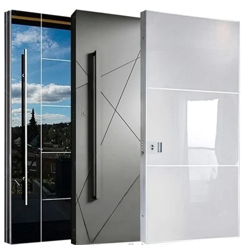 

Modern Luxury Design Double Exterior Doors for Modern Entry for Front Entrance of Houses and Villas