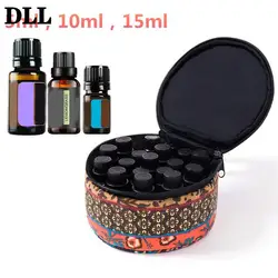 1 Pc High-quality 16*7cm Holder Storage Aromatherapy Hand Bag Essential Oil Case 15ml 10ml 5ml