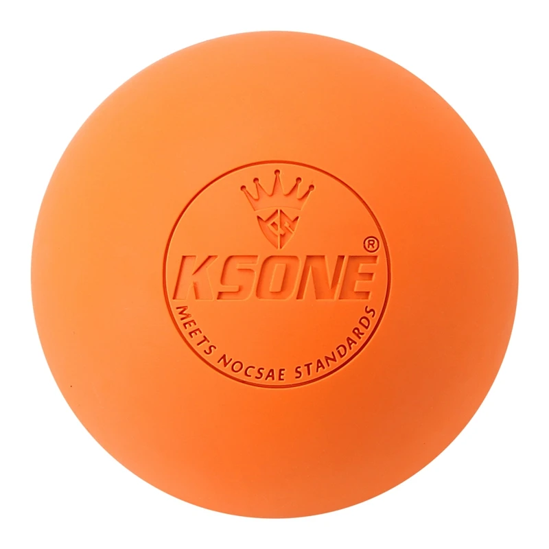 KSONE Massage Ball 6.3cm Fascia Ball Lacrosse Ball Yoga Muscle Relaxation Pain Relief Portable Physiotherapy Ball F