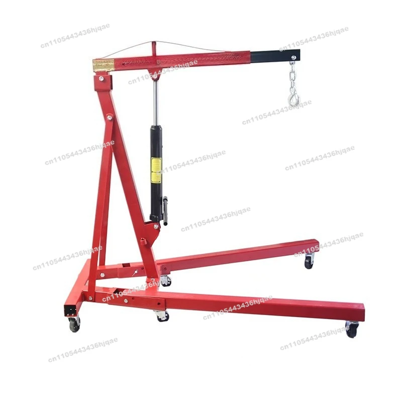 Engine Small Crane Single Arm  2 Tons Auto Repair Folding Crane Hydraulic Car Engine