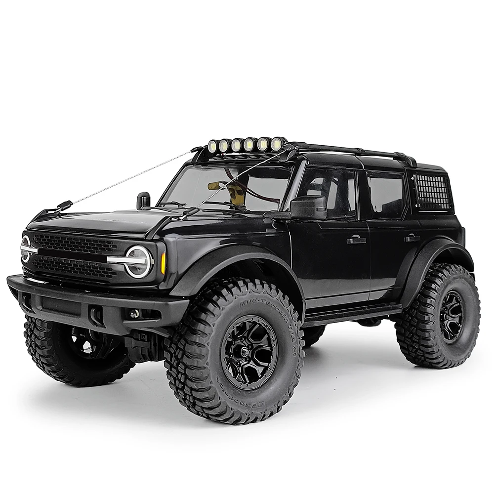 AXSPEED Simulation Roof LED Light Group Spotlight for TRX-4M Bronco 1/18 RC Crawler Car Model Upgrade Parts Accessories