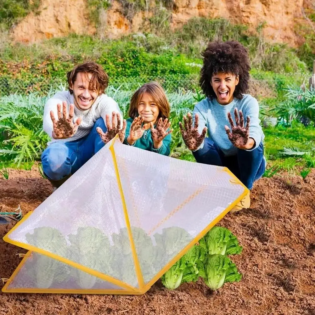 

Greenhouse Cover Planting Greenhouse Vegetable Flower Anti-UV Portable Warm Winter Foldable Windproof Bird Garden Insect-Pr W2O6