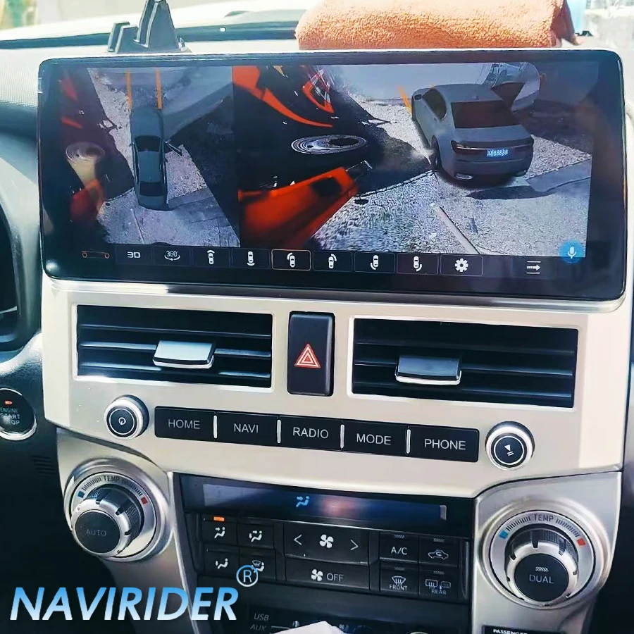 For TOYOTA 4Runner 2009-2022 Android Screen Ca Radio Multimedia Video Player Auto Stereo Audio GPS Navigation CarPlay Head Unit